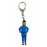 PVC KEYRING: Tintin Blue Lotus
